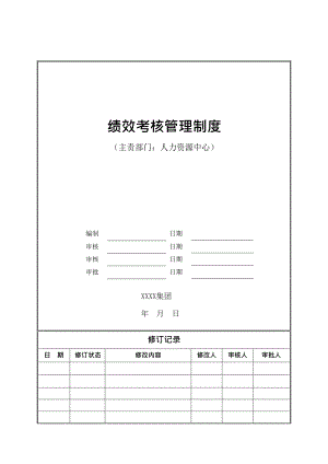 【地产分享】-绩效考核管理制度_房地产运营管理.pdf